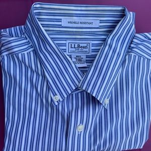 LL Bean xl shirt slight discoloration on collar